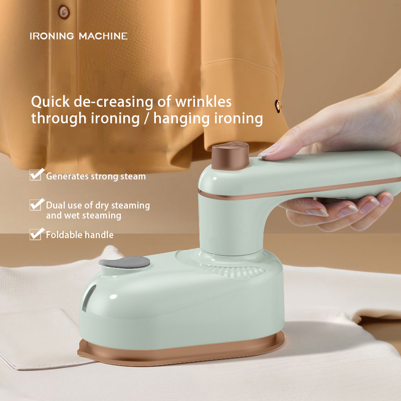 Mini Iron Travel - Мини-вращающийся электрический дорожный утюг, двойной паровой