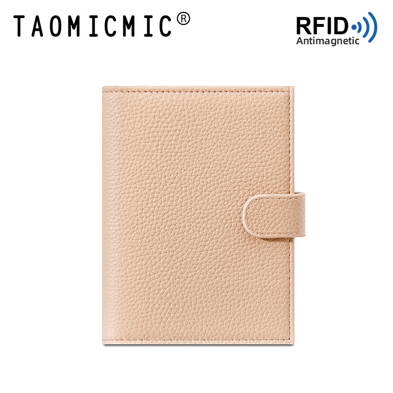 Passport Holder Rfid - Женская кожаная обложка для паспорта, RFID-противоугонная