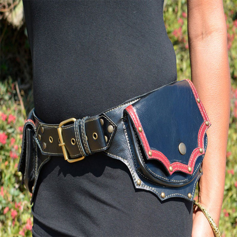 Travel Accessories Hip Belt - Женская поясная сумка ручной работы в