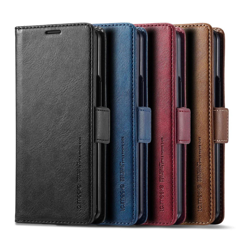 Passport Holder Rfid - Кожаный чехол-кошелек для телефона Samsung Galaxy