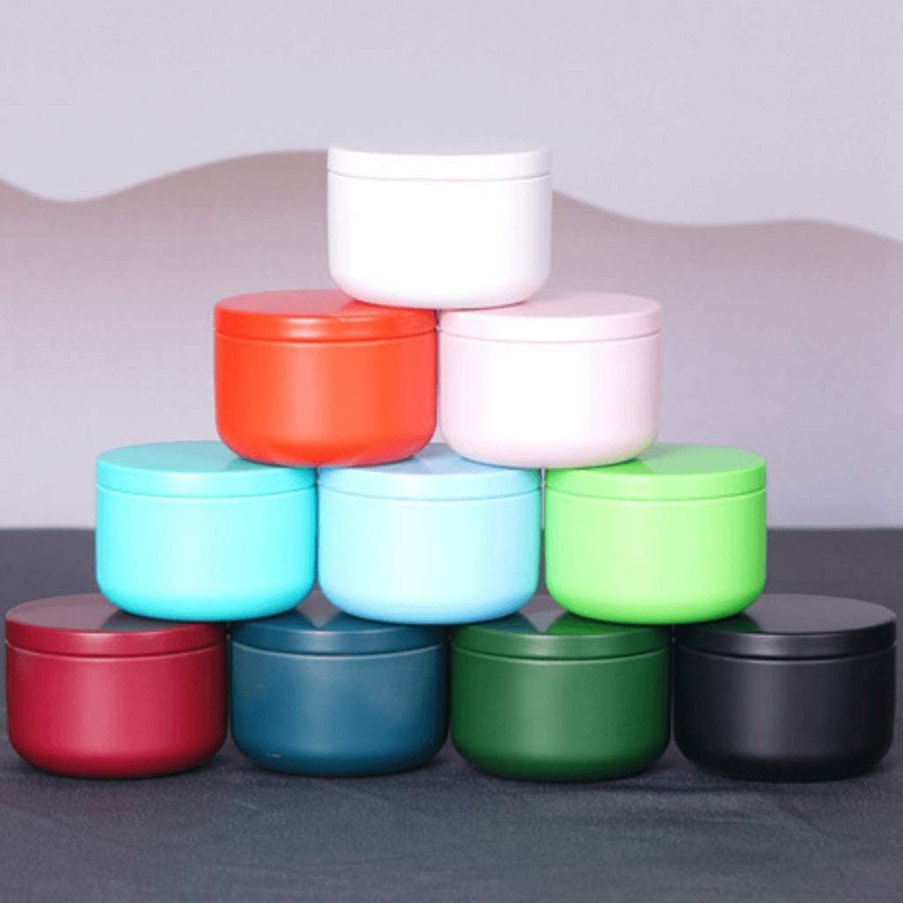 Mini Iron Travel - Чайная банка с герметичными крышками, жестяные
