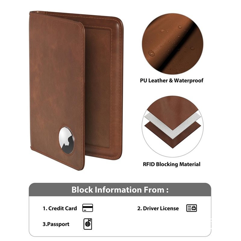 Держатель для паспорта ABRT с  – обзор и цена Passport Holder Rfid