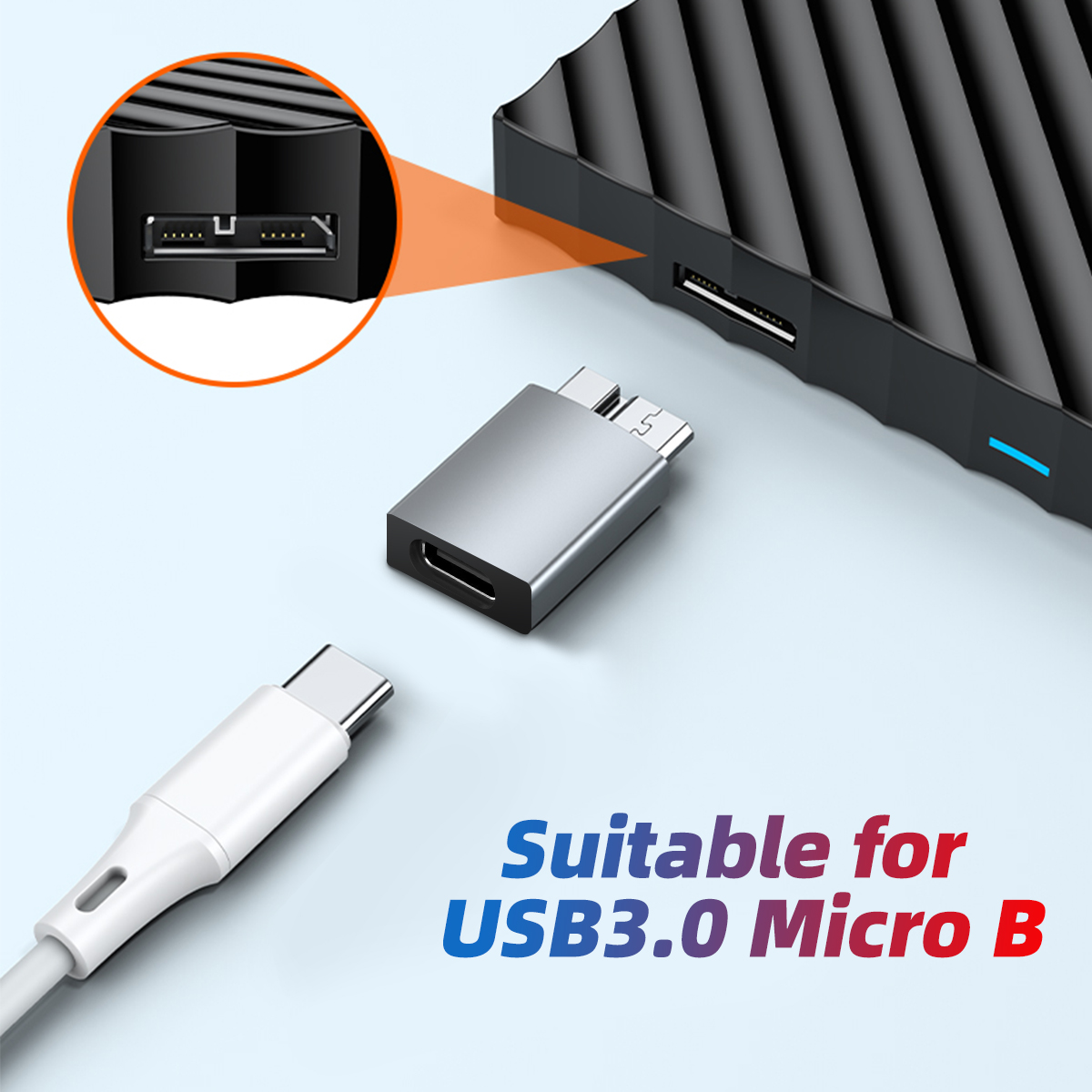 Микро-Б USB-C 3.0, переходник  – обзор и цена Travel Accessories Officeworks