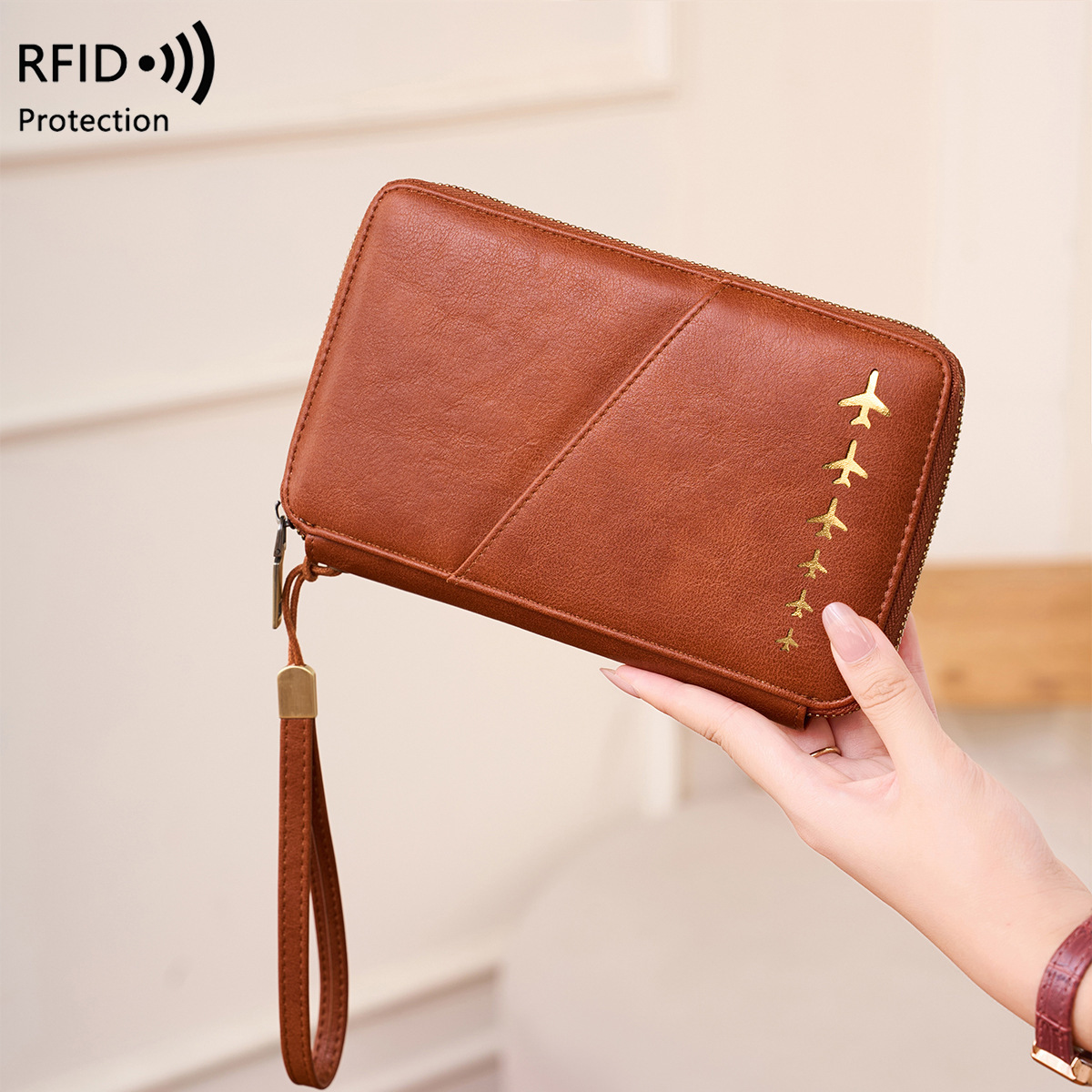Модный кошелек для паспорта с  – обзор и цена Passport Holder Rfid