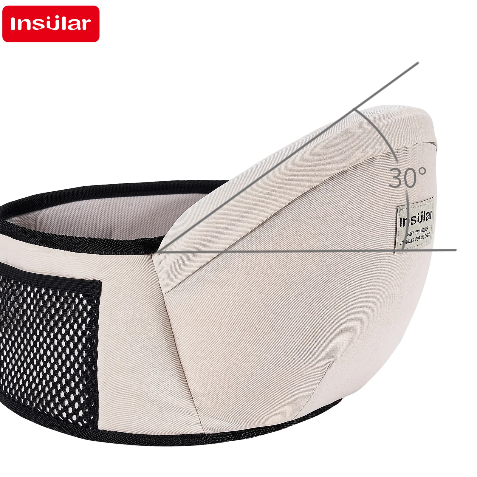 Утолщенная переноска на бедра  – обзор и цена Travel Accessories Hip Belt