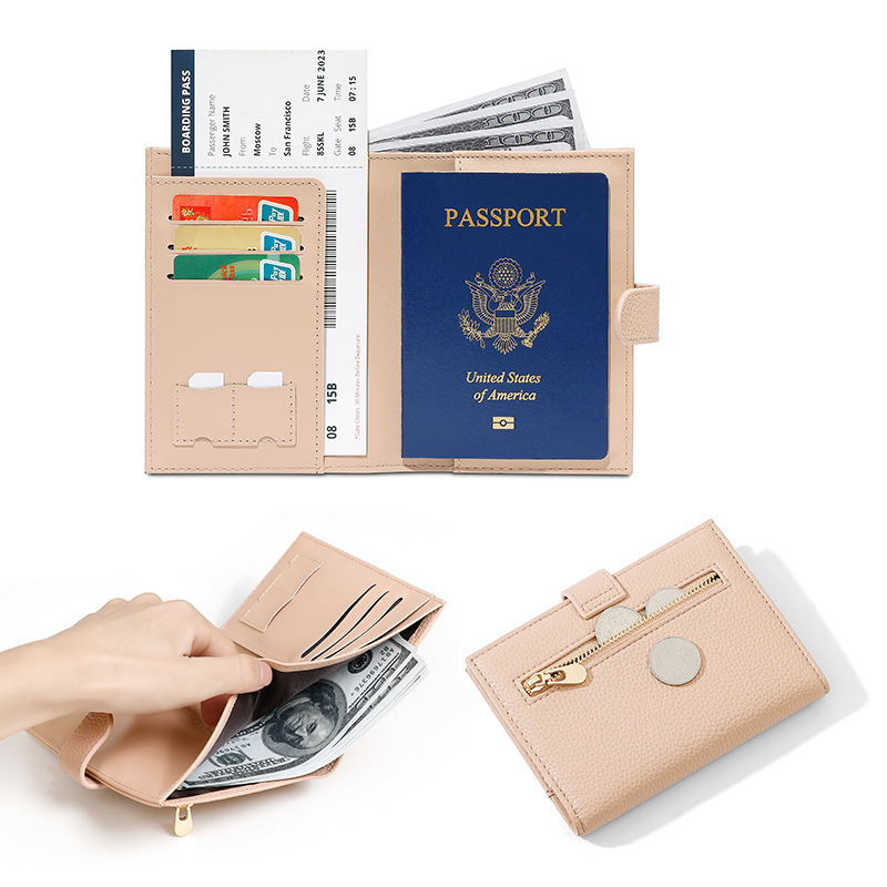 Женская кожаная обложка для па – обзор и цена Passport Holder Rfid