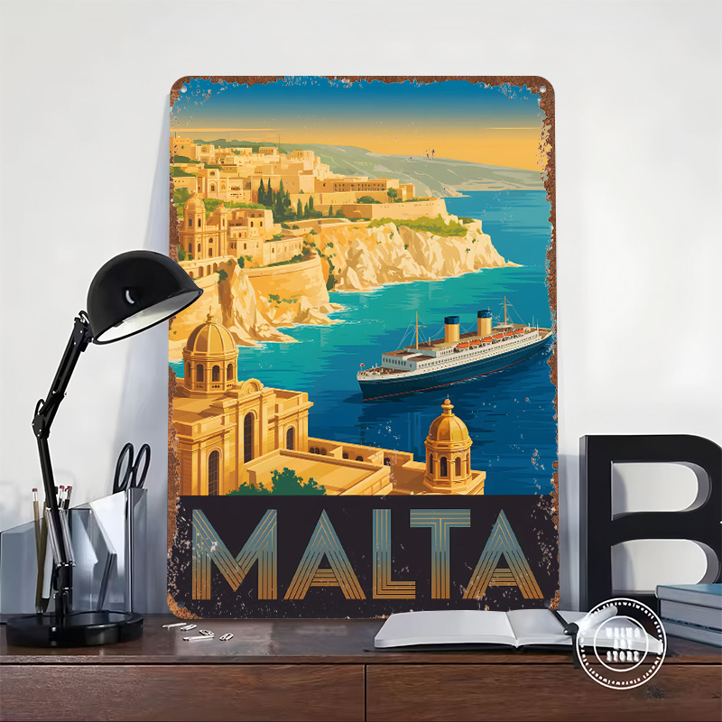 Металлический постер «Путешест – обзор и цена Travel Accessories Malta