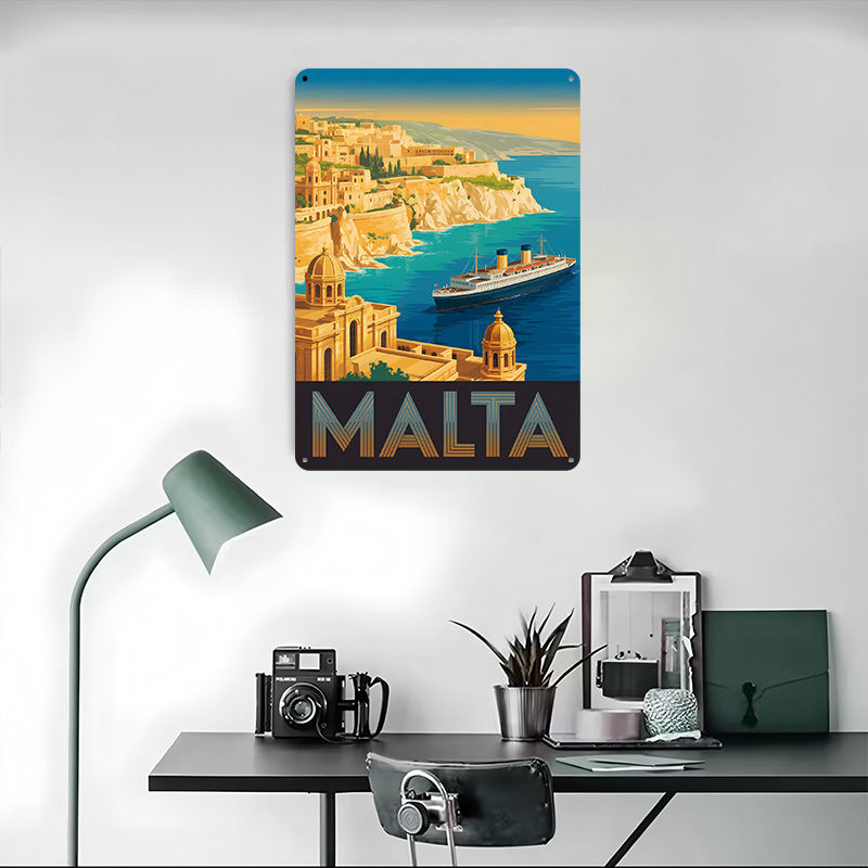 Металлический постер «Путешест – обзор и цена Travel Accessories Malta