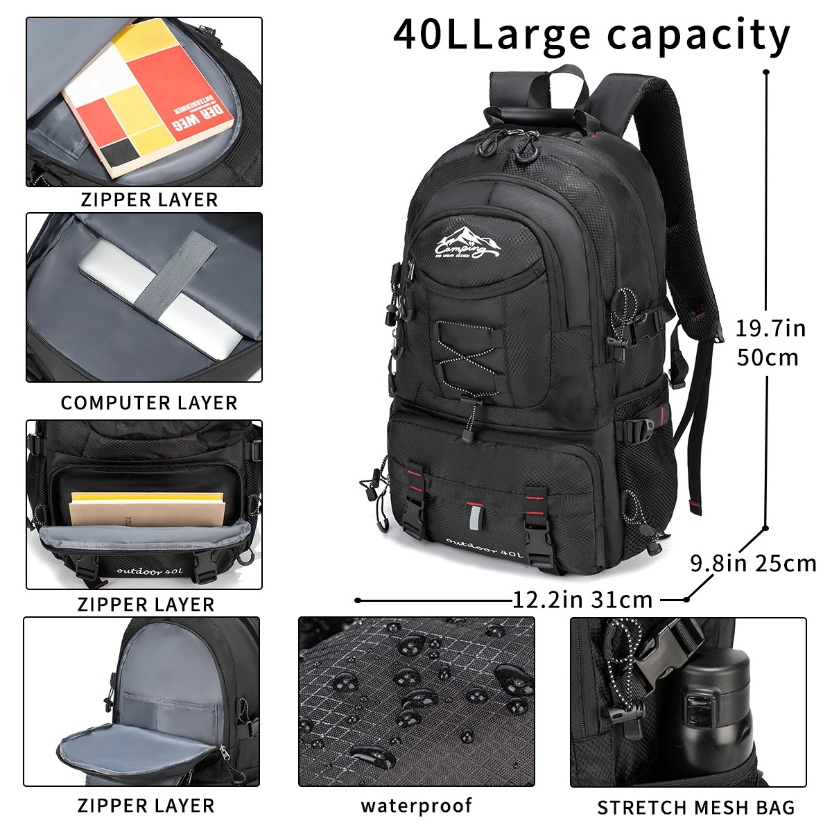 Вместительный туристический рю – обзор и цена Travel Accessories Europe