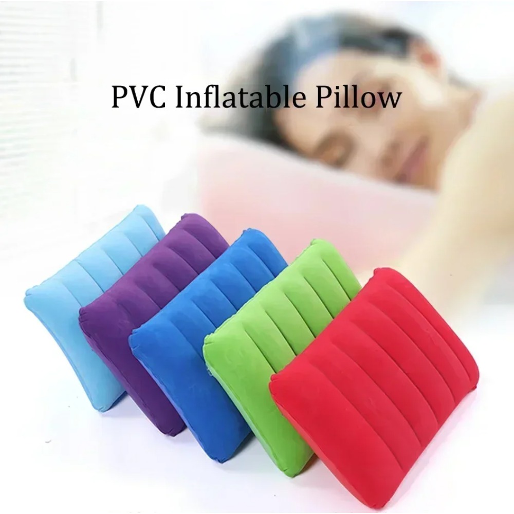 1 шт. надувная подушка-валик,  – обзор и цена Travel Accessories Pillow