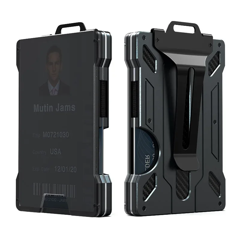 Rfid визитница из углеродного  – обзор и цена Passport Holder Rfid