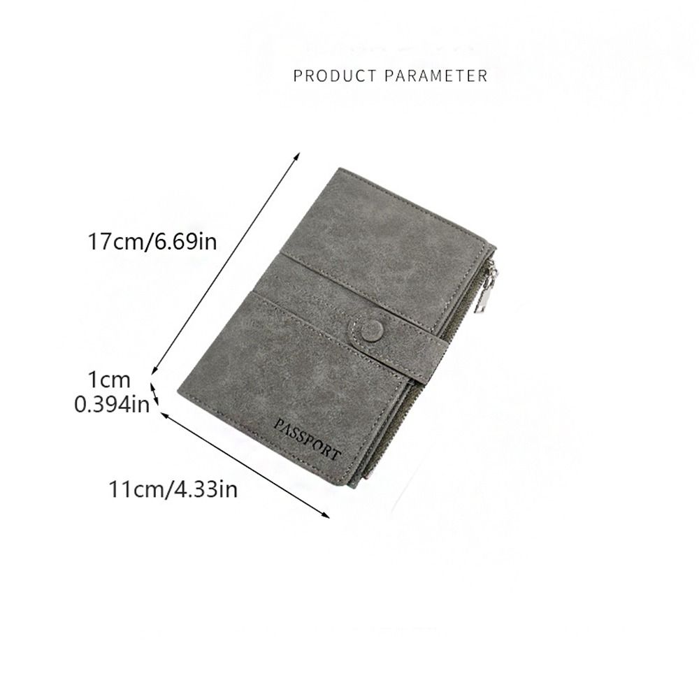 Креативный RFID-кошелек из ПУ- – обзор и цена Passport Holder Rfid