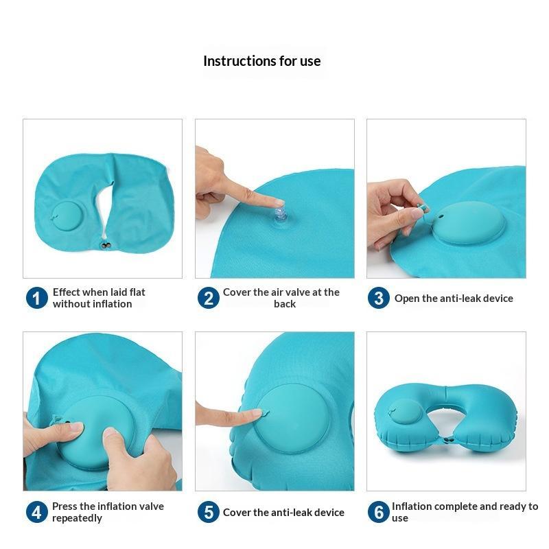 Надувная портативная подушка д – обзор и цена Travel Accessories Pillow